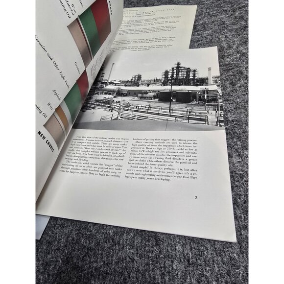 Pure Oil Company Advertising Car Dealer Guide Kit Packet Forms Booklets Document - Picture 4 of 13